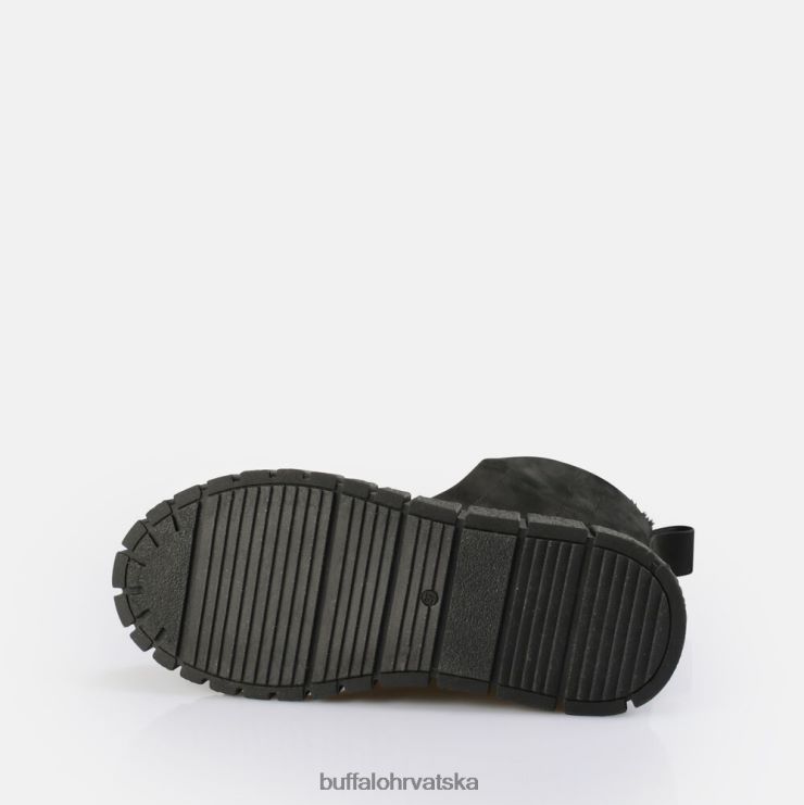 crno Buffalo rampa lace up hi tople gležnjače |čizme TDD6T464